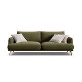 Naomi 3-Sitzer Sofa aus Samt in Grün (Salvador 8), 200x95 cm von Micadoni – Bild 1