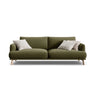 Naomi 3-Sitzer Sofa aus Samt in Grün (Salvador 8), 200x95 cm von Micadoni – Bild 1
