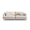 Naomi 3-Sitzer Sofa aus Samt oder Strukturstoff, 200x95 cm von Micadoni – Bild 1