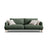Naomi 3-Sitzer Sofa aus Strukturierter Stoff in Moosgrün (Liberty 12), 200x95 cm von Micadoni – Bild 1