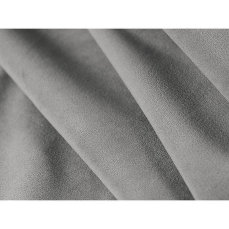 Naomi 3-Sitzer Sofa mit Schlaffunktion und Bettkasten, ausklappbar, aus Samt in Grau (Salvador 17), 233x110 cm von Micadoni – Bild 8