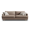 Naomi 3-Sitzer Sofa mit Schlaffunktion und Bettkasten, ausklappbar, aus Strukturierter Stoff in Cappuccino (Liberty 5), 233x110 cm von Micadoni – Bild 1