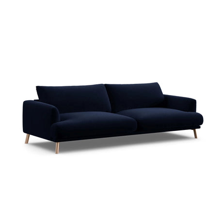 Naomi 4-Sitzer Sofa aus Samt in Königsblau (Salvador 5), 230x95 cm von Micadoni – Bild 4