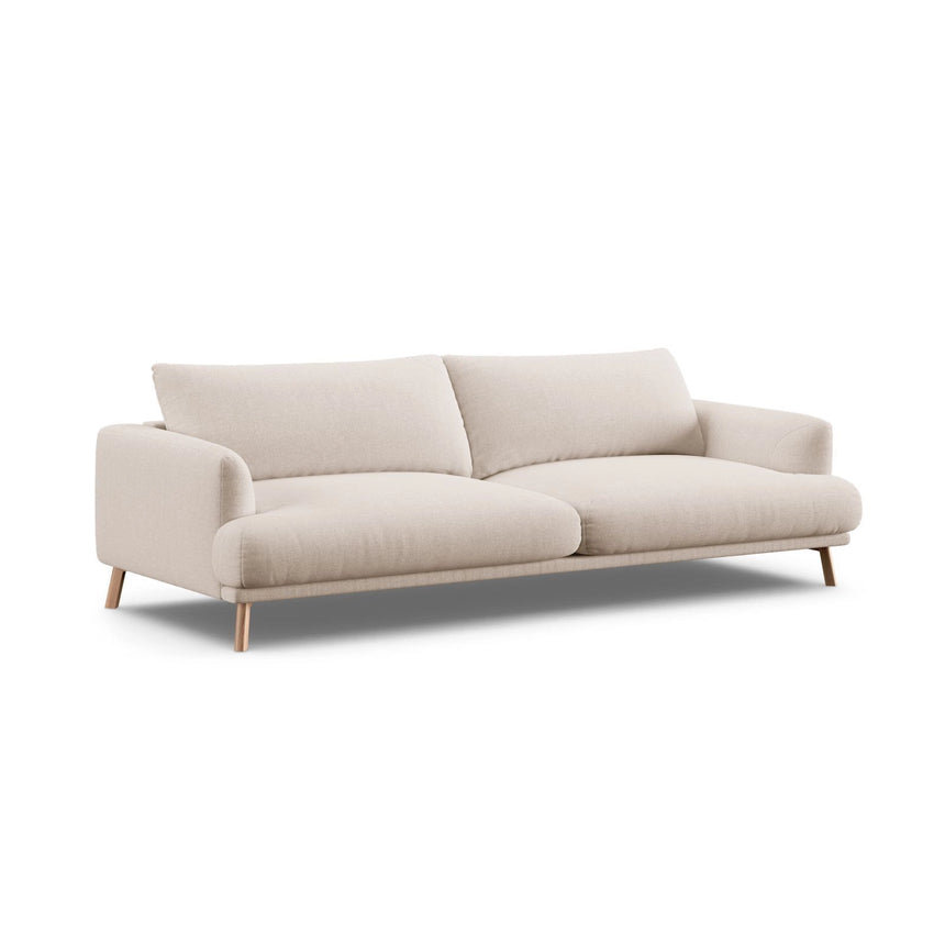 Naomi 4-Sitzer Sofa aus Samt oder Strukturstoff, 230x95 cm von Micadoni – Bild 4
