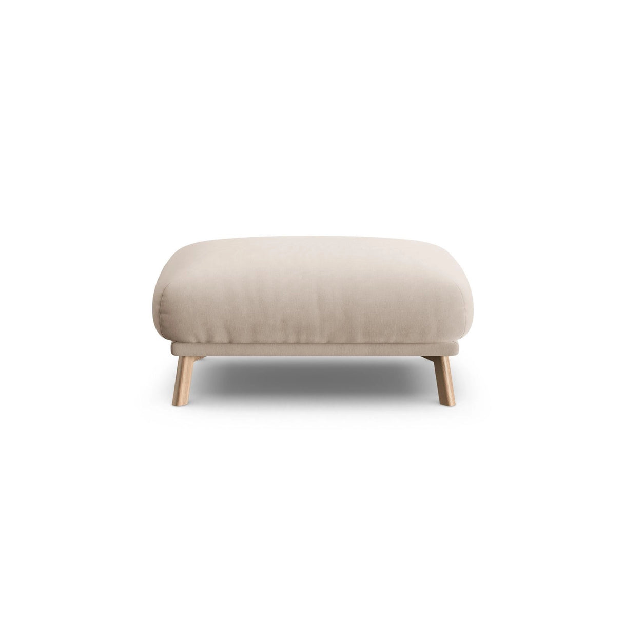 Naomi Pouf aus Samt in Beige (Salvador 1), 100x70 cm von Micadoni – Bild 1