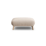 Naomi Pouf aus Samt in Beige (Salvador 1), 100x70 cm von Micadoni – Bild 1