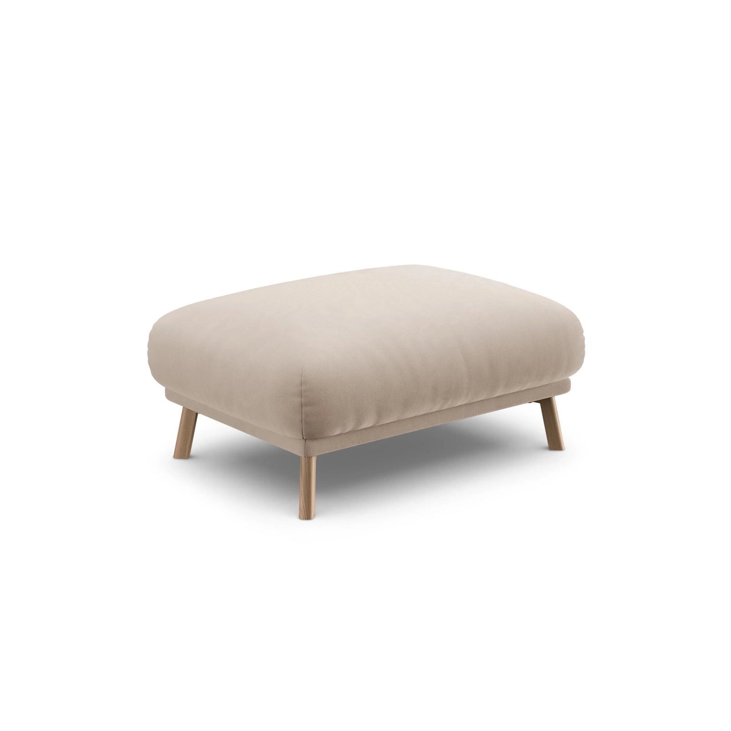 Naomi Pouf aus Samt in Beige (Salvador 1), 100x70 cm von Micadoni – Bild 4