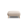 Naomi Pouf aus Samt in Beige (Salvador 1), 85x85 cm von Micadoni – Bild 1