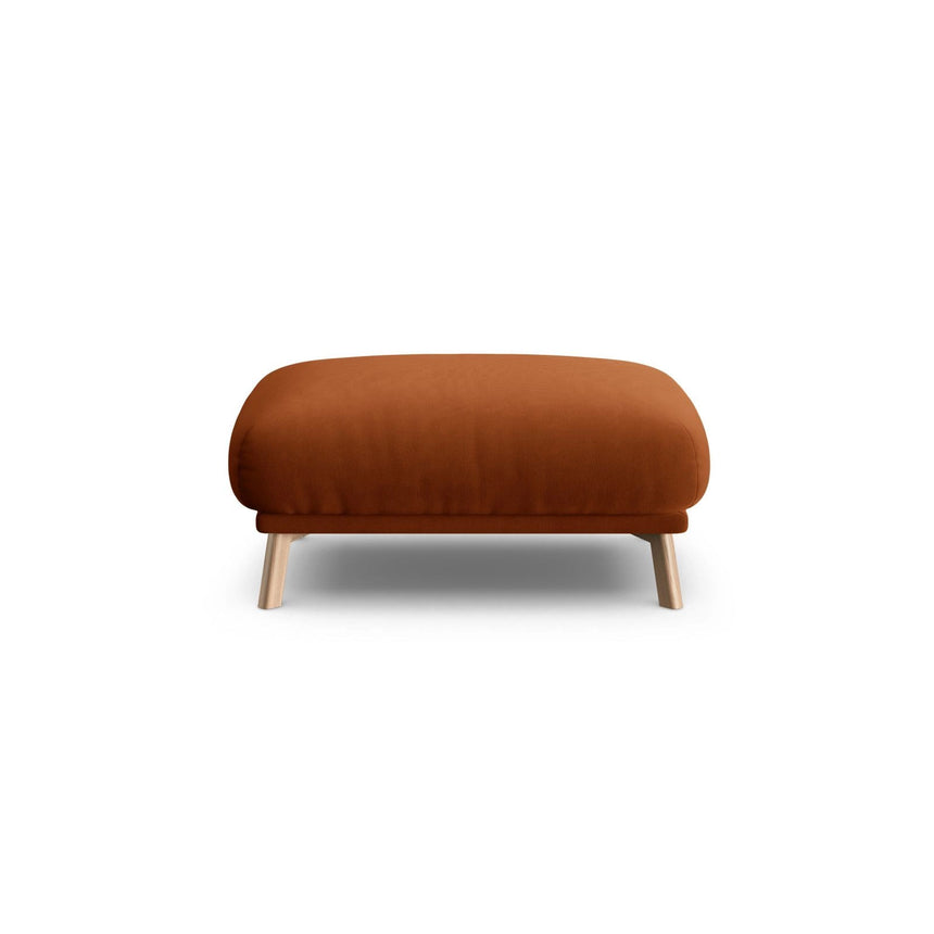 Naomi Pouf aus Samt in Terrakotta (Salvador 14), 100x70 cm von Micadoni – Bild 1