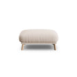 Naomi Pouf aus Samt oder Strukturstoff, 100x70 cm von Micadoni – Bild 1