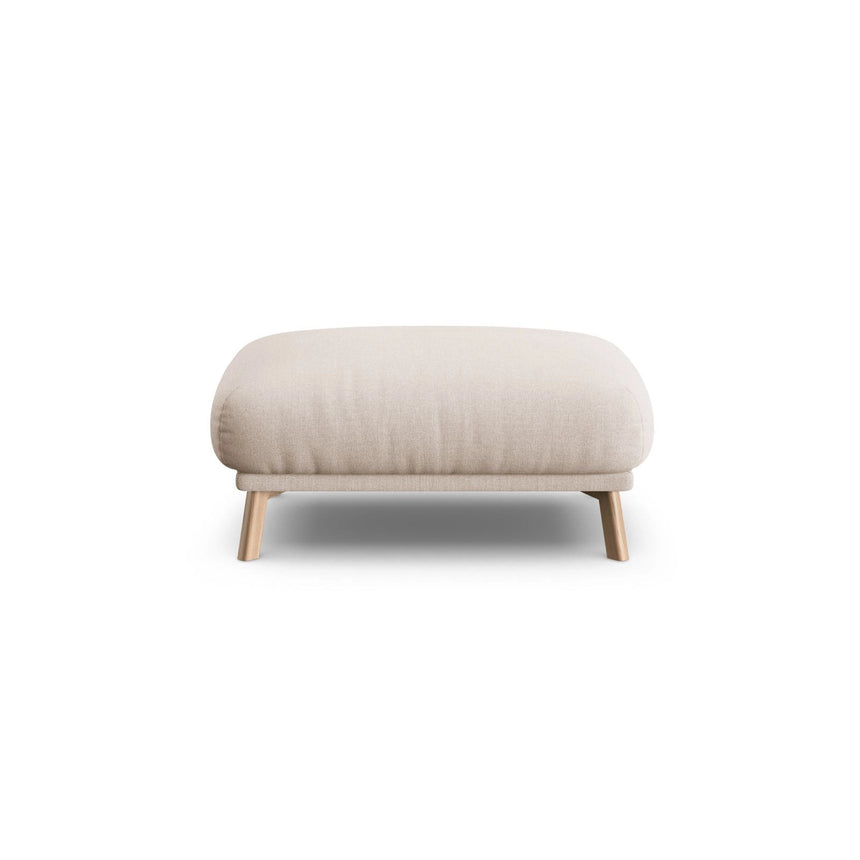Naomi Pouf aus Samt oder Strukturstoff, 100x70 cm von Micadoni – Bild 1
