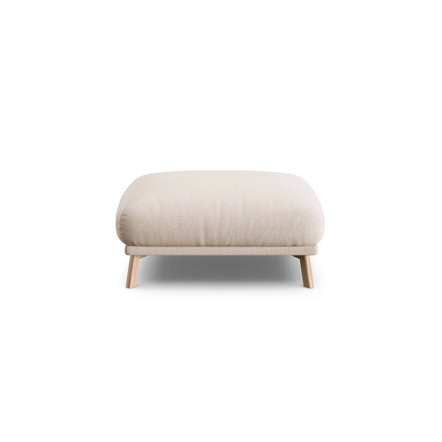 Naomi Pouf aus Samt oder Strukturstoff, 85x85 cm von Micadoni – Bild 1