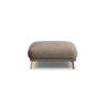 Naomi Pouf aus Strukturierter Stoff in Cappuccino (Liberty 5), 85x85 cm von Micadoni – Bild 1