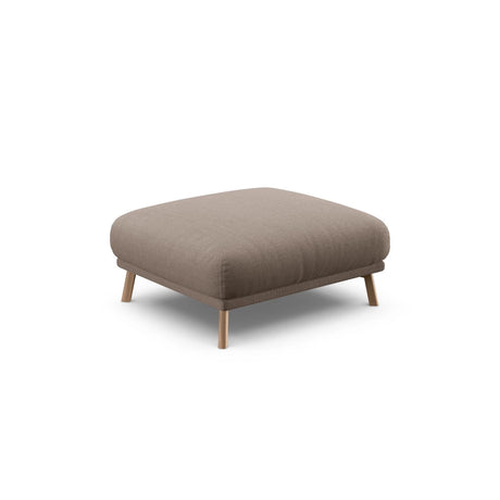 Naomi Pouf aus Strukturierter Stoff in Cappuccino (Liberty 5), 85x85 cm von Micadoni – Bild 4