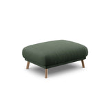 Naomi Pouf aus Strukturierter Stoff in Moosgrün (Liberty 12), 100x70 cm von Micadoni – Bild 4