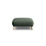 Naomi Pouf aus Strukturierter Stoff in Moosgrün (Liberty 12), 85x85 cm von Micadoni – Bild 1