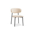 Nina Essstuhl, Polster aus Boucle (Bal2074), in Beige von Micadoni – Bild 1