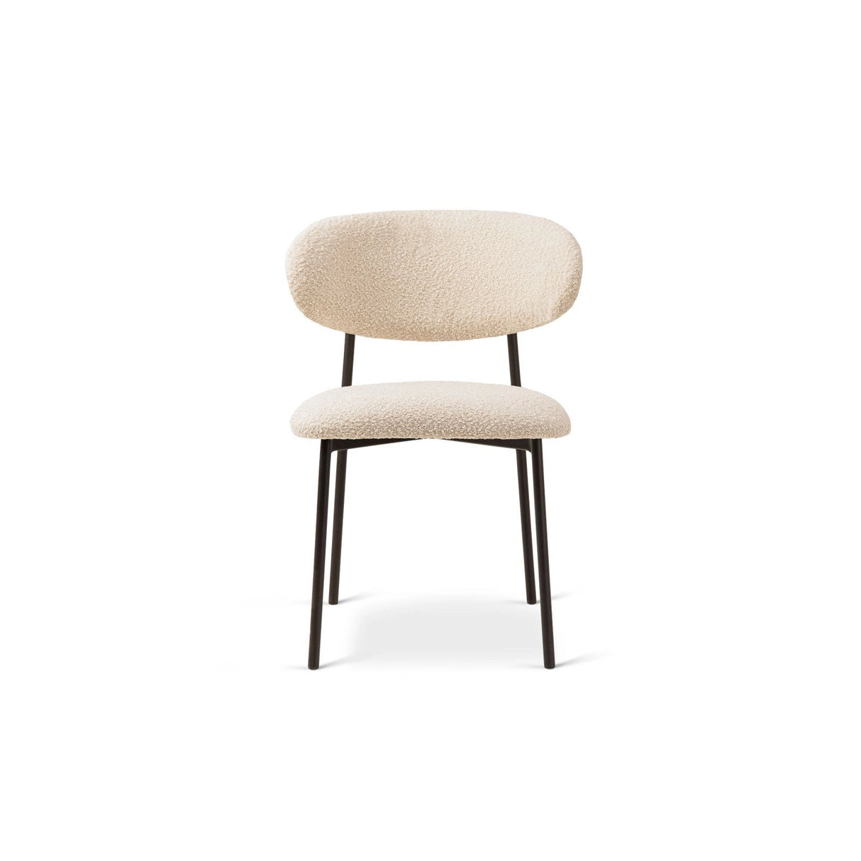 Nina Essstuhl, Polster aus Boucle (Bal2074), in Beige von Micadoni – Bild 3