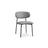 Nina Essstuhl, Polster aus Strukturierter Stoff (Bjo34), in Warm grey von Micadoni – Bild 1