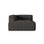 Nuria Modulares Sofa Sitzelement, Linke Seite, aus Boucle in Anthrazit (Monet Anthracite), 147x127 cm von Micadoni – Bild 1