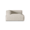 Nuria Modulares Sofa Sitzelement, Linke Seite, aus Boucle in Beige (Monet Sand), 147x127 cm von Micadoni – Bild 1