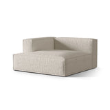 Nuria Modulares Sofa Sitzelement, Linke Seite, aus Boucle in Beige (Monet Sand), 147x147 cm von Micadoni – Bild 3