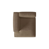 Nuria Modulares Sofa Sitzelement, Linke Seite, aus Boucle in Cappuccino (Monet Cappucino), 147x127 cm von Micadoni – Bild 5