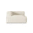 Nuria Modulares Sofa Sitzelement, Linke Seite, aus Boucle in Elfenbein (Monet Nata), 147x127 cm von Micadoni – Bild 1
