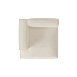 Nuria Modulares Sofa Sitzelement, Linke Seite, aus Boucle in Elfenbein (Monet Nata), 147x147 cm von Micadoni – Bild 5