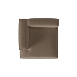 Nuria Modulares Sofa Sitzelement, Linke Seite, aus Strukturierter Stoff in Cappuccino (Liberty 5), 147x147 cm von Micadoni – Bild 5
