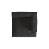 Nuria Modulares Sofa Sitzelement, Rechte Seite, aus Boucle in Anthrazit (Monet Anthracite), 147x127 cm von Micadoni – Bild 5