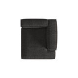 Nuria Modulares Sofa Sitzelement, Rechte Seite, aus Boucle in Anthrazit (Monet Anthracite), 147x147 cm von Micadoni – Bild 5