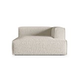 Nuria Modulares Sofa Sitzelement, Rechte Seite, aus Boucle in Beige (Monet Sand), 147x147 cm von Micadoni – Bild 1