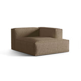 Nuria Modulares Sofa Sitzelement, Rechte Seite, aus Boucle in Cappuccino (Monet Cappucino), 147x127 cm von Micadoni – Bild 3