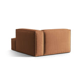 Nuria Modulares Sofa Sitzelement, Rechte Seite, aus Samt in Honig (Paris Teja), 147x127 cm von Micadoni – Bild 4
