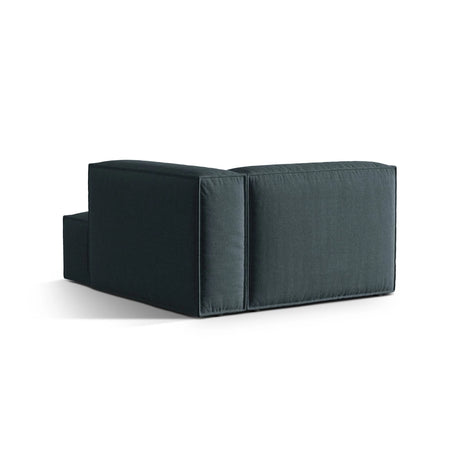 Nuria Modulares Sofa Sitzelement, Rechte Seite, aus Strukturierter Stoff in Deep Petrol (Liberty 13), 147x127 cm von Micadoni – Bild 4