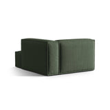 Nuria Modulares Sofa Sitzelement, Rechte Seite, aus Strukturierter Stoff in Moosgrün (Liberty 12), 147x127 cm von Micadoni – Bild 4