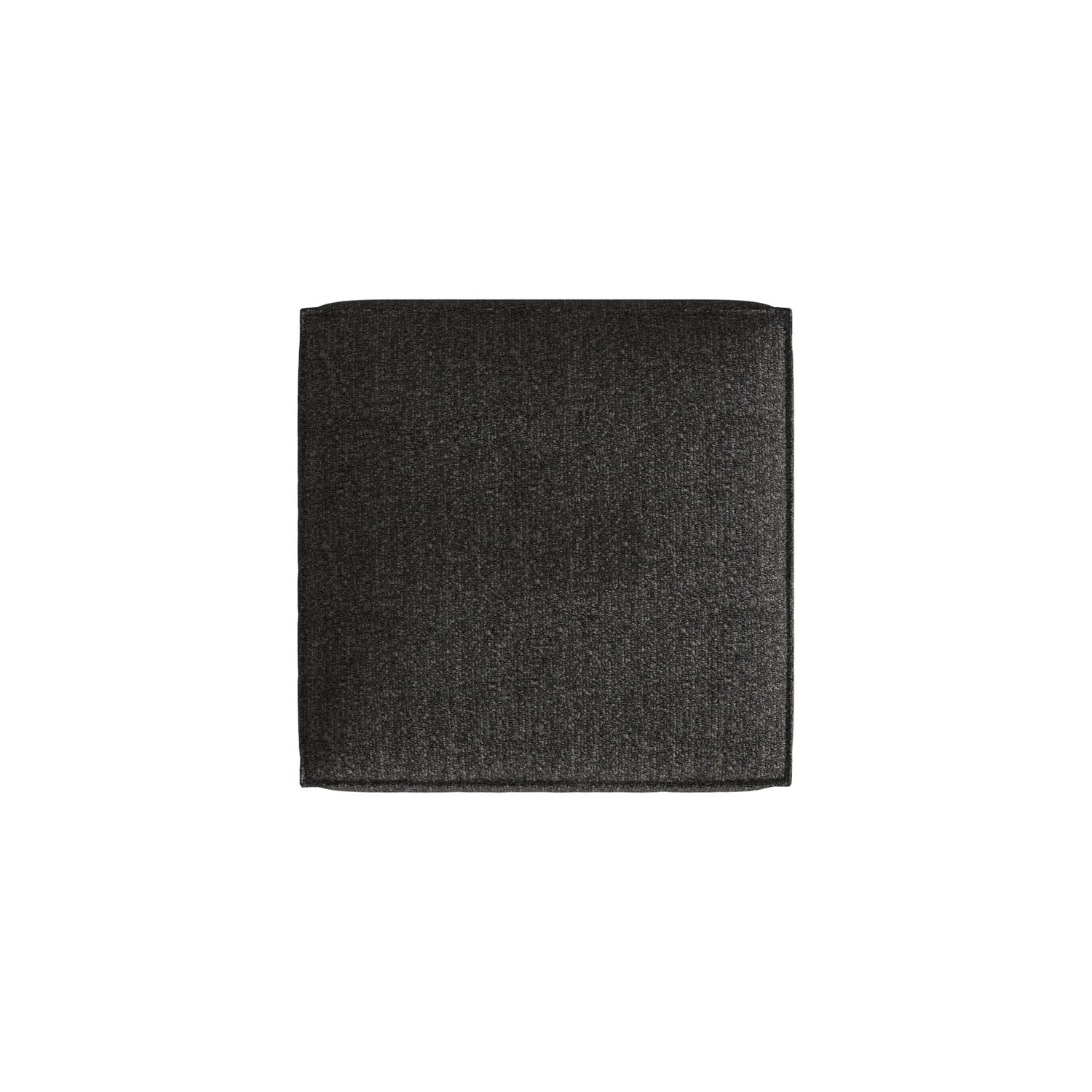 Nuria Pouf aus Boucle in Anthrazit (Monet Anthracite), 85x85 cm von Micadoni – Bild 3