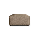 Nuria Pouf aus Boucle in Cappuccino (Monet Cappucino), 85x85 cm von Micadoni – Bild 1