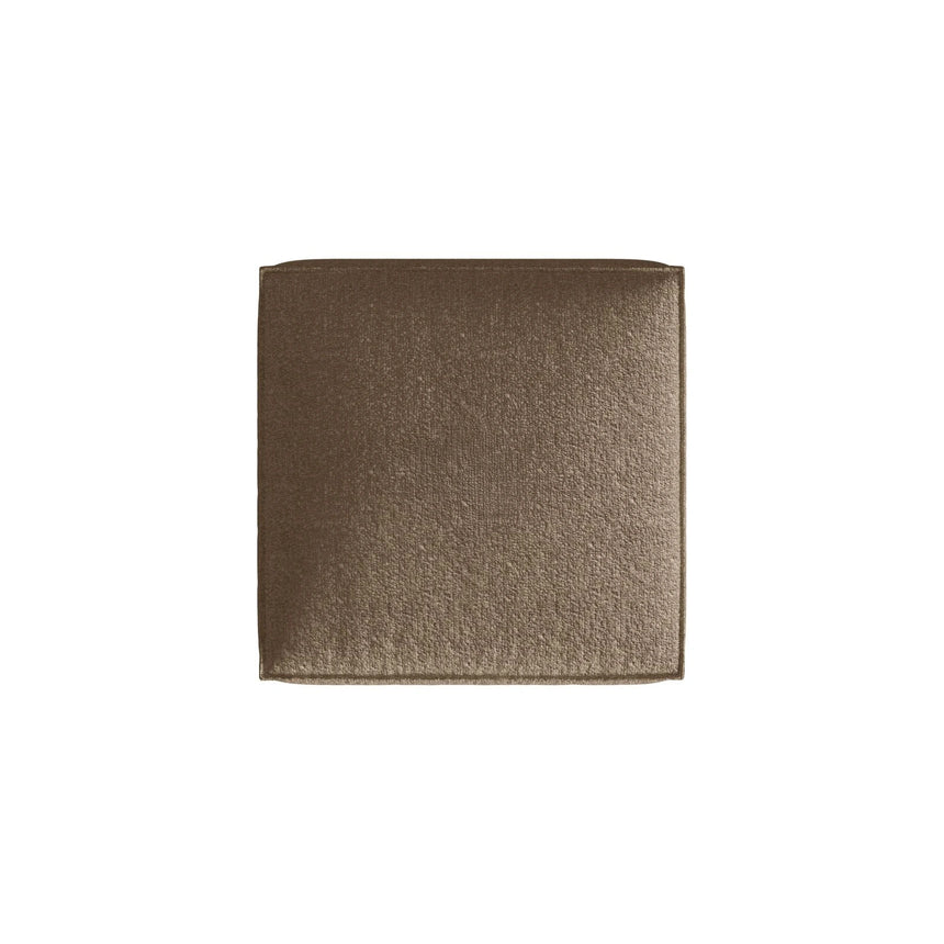 Nuria Pouf aus Boucle in Cappuccino (Monet Cappucino), 85x85 cm von Micadoni – Bild 3