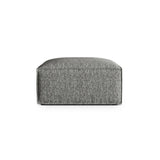 Nuria Pouf aus Boucle in Graphit (Monet Graphite), 85x85 cm von Micadoni – Bild 1