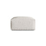 Nuria Pouf aus Boucle in Grau Beige meliert (Monet Pearl), 85x85 cm von Micadoni – Bild 1