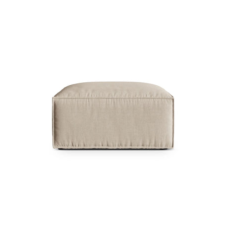 Nuria Pouf aus Samt, Boucle oder Strukturstoff, 85x85 cm von Micadoni – Bild 1