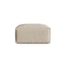 Nuria Pouf aus Samt, Boucle oder Strukturstoff, 85x85 cm von Micadoni – Bild 1