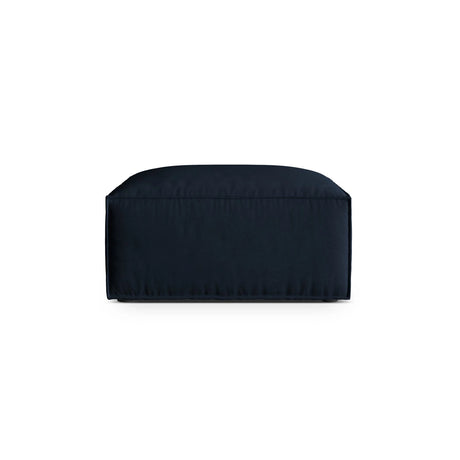 Nuria Pouf aus Samt in Dunkelblau (Paris Deep Blue), 85x85 cm von Micadoni – Bild 1
