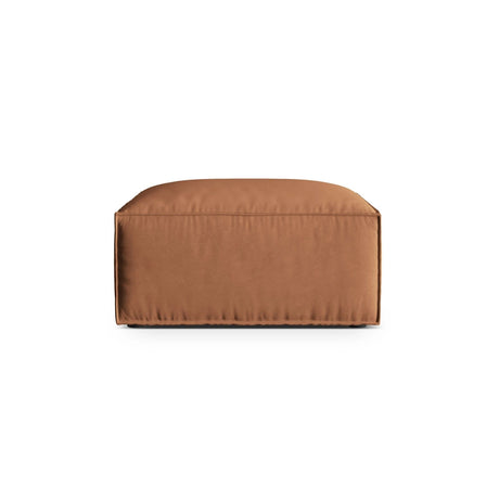 Nuria Pouf aus Samt in Honig (Paris Teja), 85x85 cm von Micadoni – Bild 1