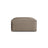 Nuria Pouf aus Samt in Warmes Grau (Paris Khaki), 85x85 cm von Micadoni – Bild 1