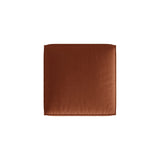 Nuria Pouf aus Strukturierter Stoff in Brick (Liberty 9), 85x85 cm von Micadoni – Bild 3