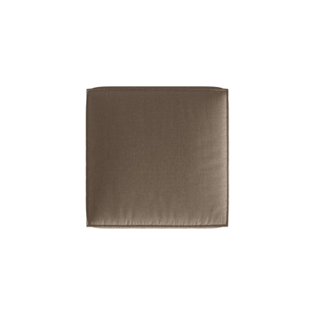 Nuria Pouf aus Strukturierter Stoff in Cappuccino (Liberty 5), 85x85 cm von Micadoni – Bild 3