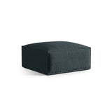 Nuria Pouf aus Strukturierter Stoff in Deep Petrol (Liberty 13), 85x85 cm von Micadoni – Bild 2